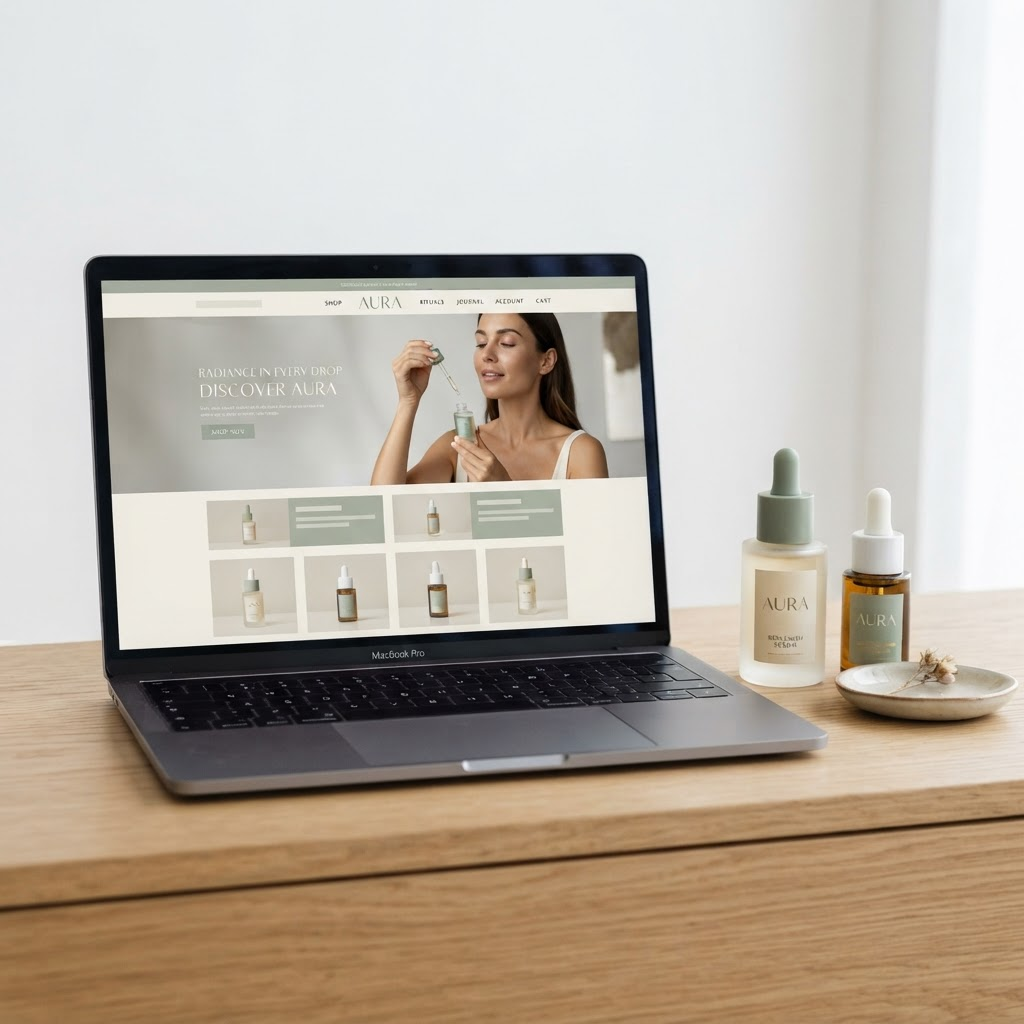 Aurelia Skincare Storefront — project preview for Aurelia Skincare